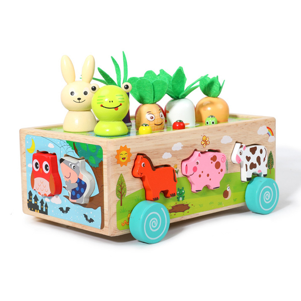 Kids Educational Game 3 - Wooden Shape Assortment Matching Children Toys