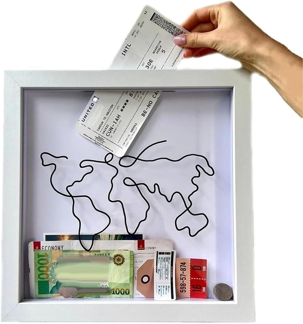 Kids Education Money - Adventure Archive Box For Travle Ticket/Coin/Money