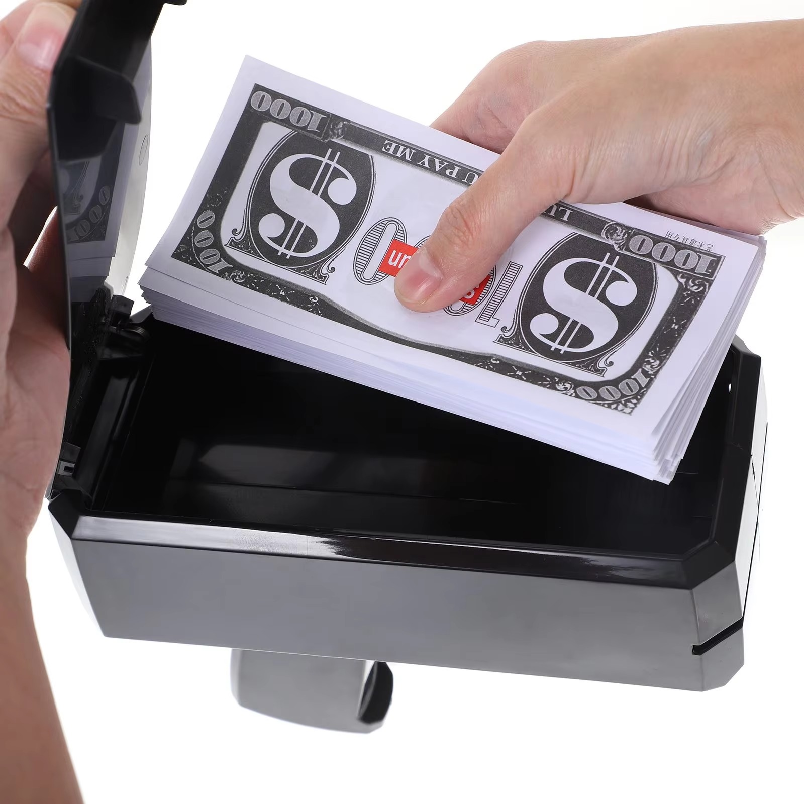 Shoot Money Gun Toy Funny Part - Kids Education Money ulasan dan harga