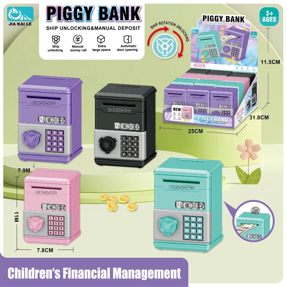 Password Children's Toy Piggy  - Kids Education Money ulasan dan harga