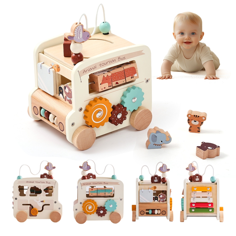 Montessori Wooden Children Toy - Kids Educational Game 3 ulasan dan harga