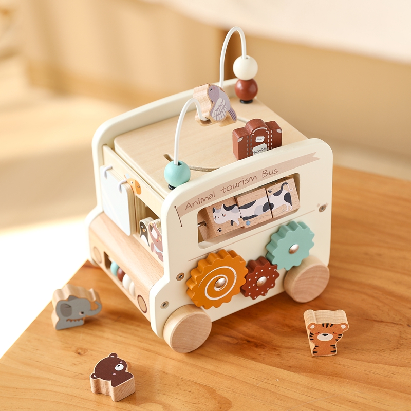 Montessori Wooden Children Toy - Kids Educational Game 3 ulasan dan harga