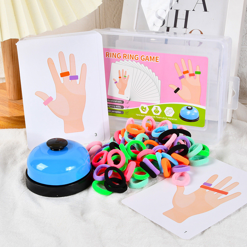 Kids Finger Ring Board Game Co - Kids Educational Game 3 ulasan dan harga