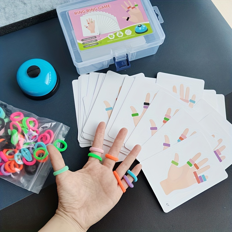 Kids Finger Ring Board Game Co - Kids Educational Game 3 ulasan dan harga