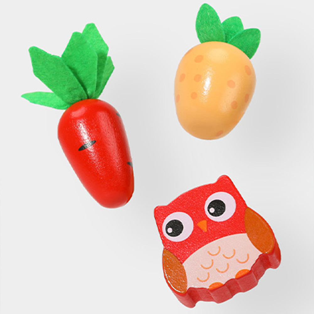 Wooden Shape Assortment Matchi - Kids Educational Game 3 ulasan dan harga
