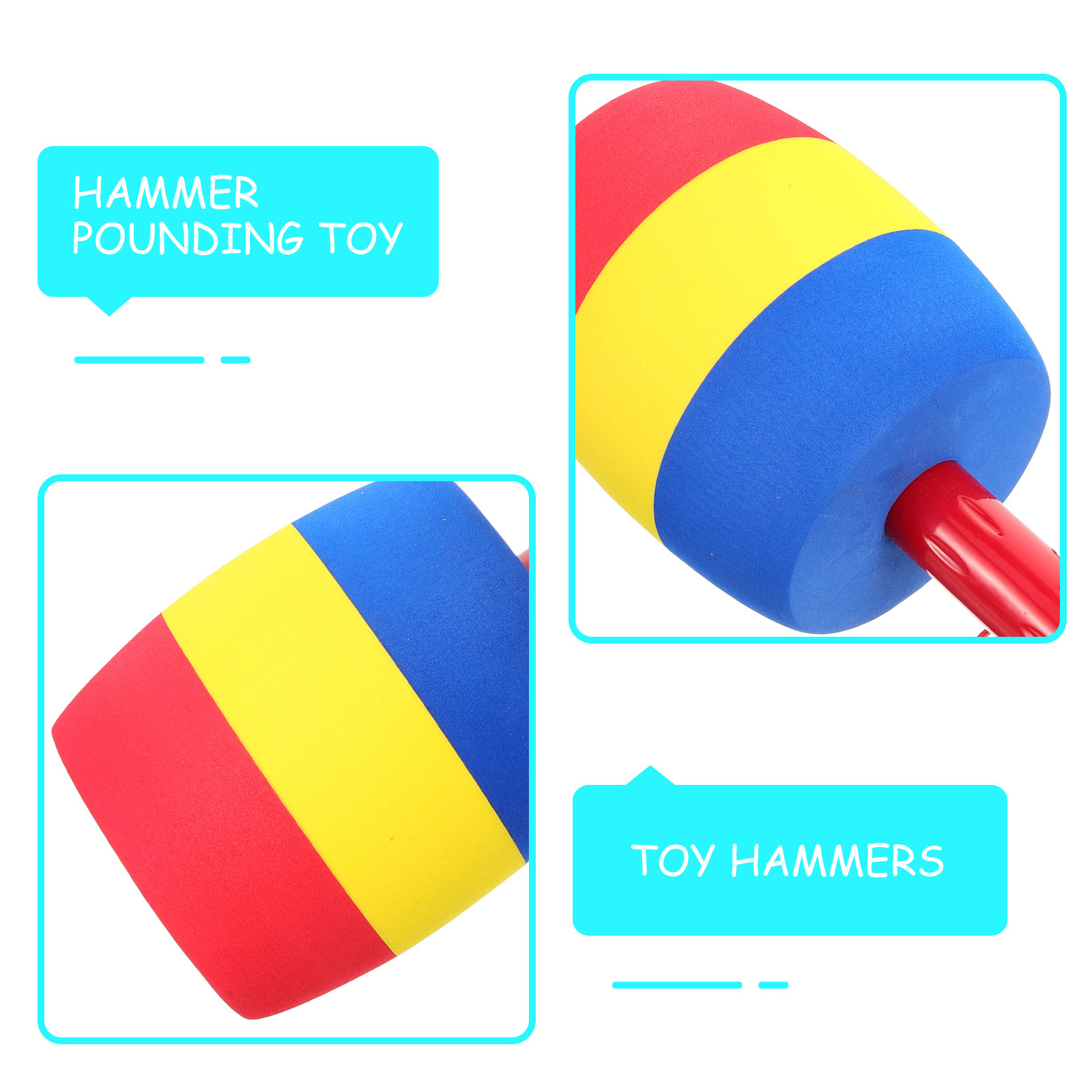 Colorful Kids Pounding Hammer  - Kids Educational Game ulasan dan harga