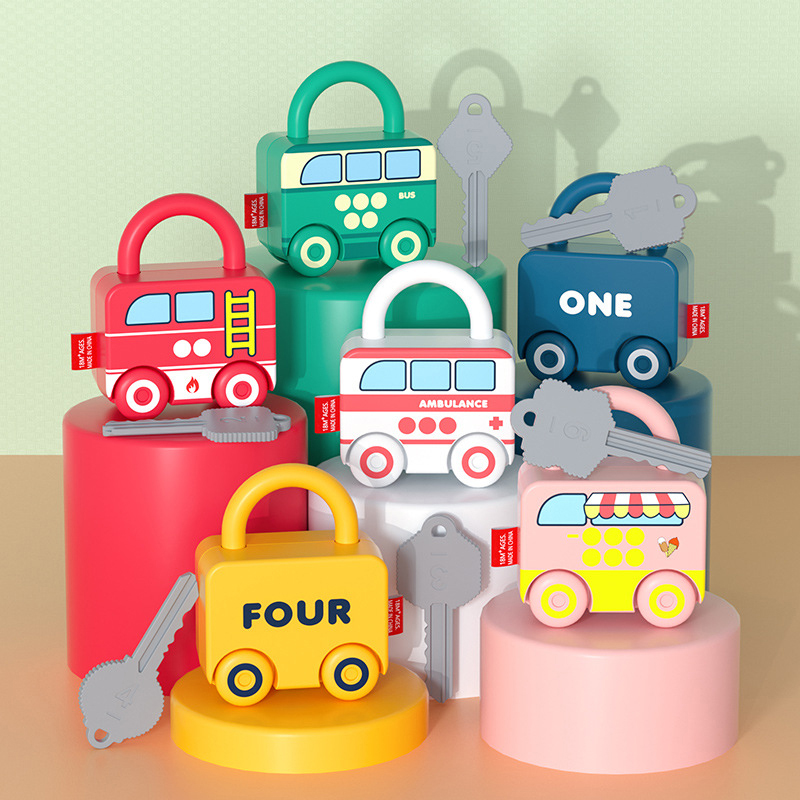 Baby Learning Lock with Key Ca - Kids Educational Game 3 ulasan dan harga