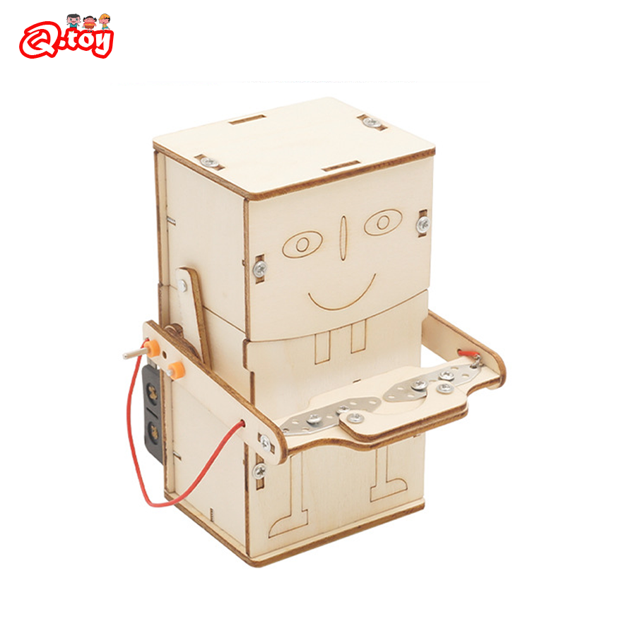 Wooden Electric Powered Eat Co - Kids Education Money ulasan dan harga