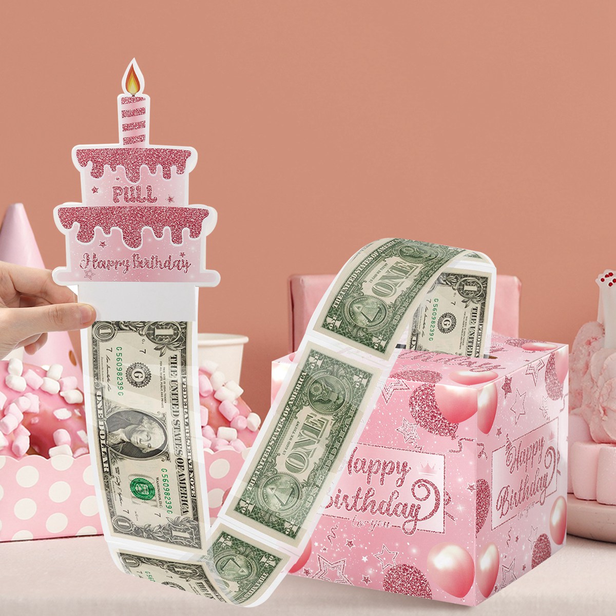 Birthday Money Box for Cash Gi - Kids Education Money ulasan dan harga