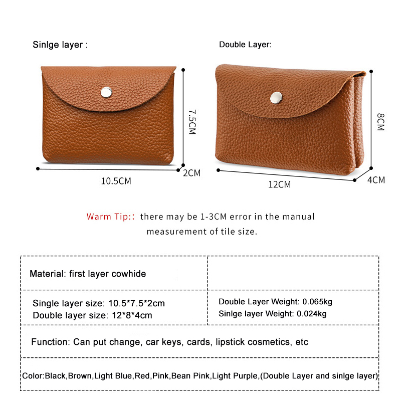 Leather Coin Purse for Women D - Kids Education Money ulasan dan harga