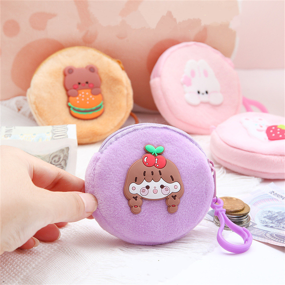 Cartoon Plush Coin Purse Girls - Kids Education Money ulasan dan harga