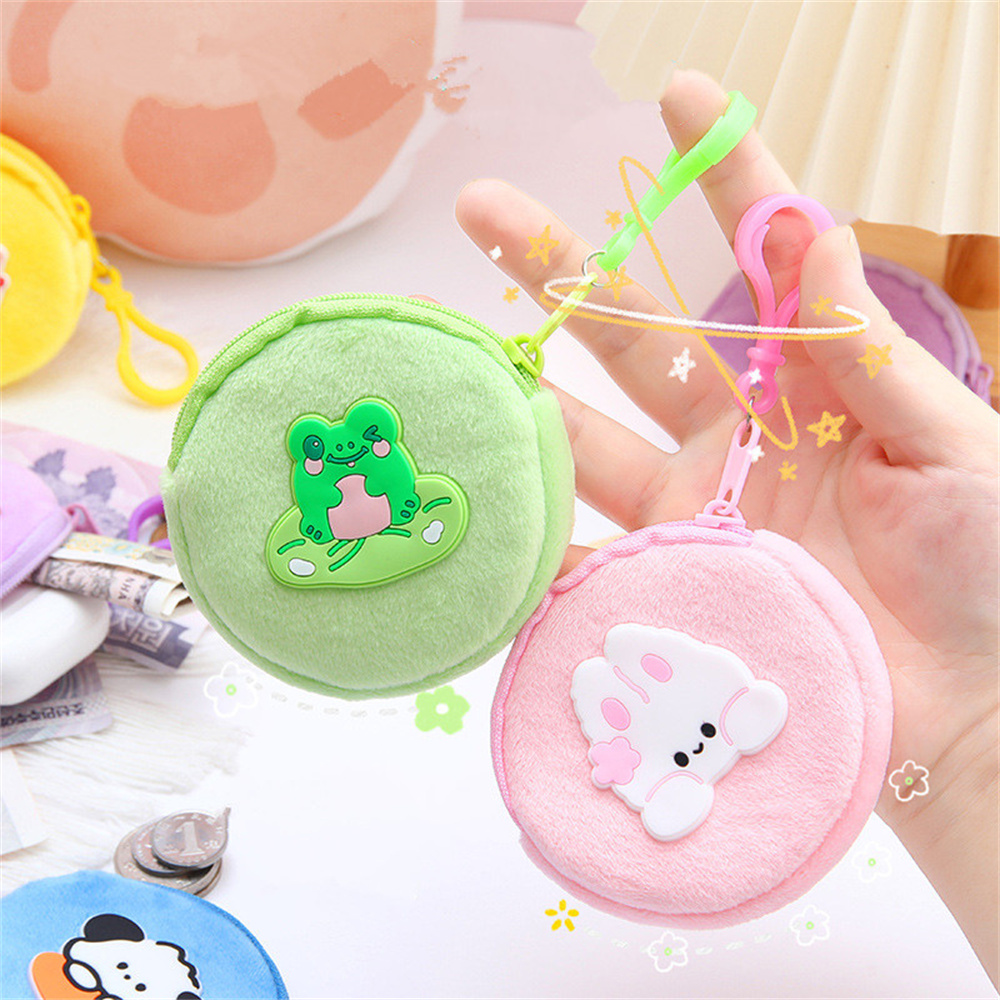 Cartoon Plush Coin Purse Girls - Kids Education Money ulasan dan harga