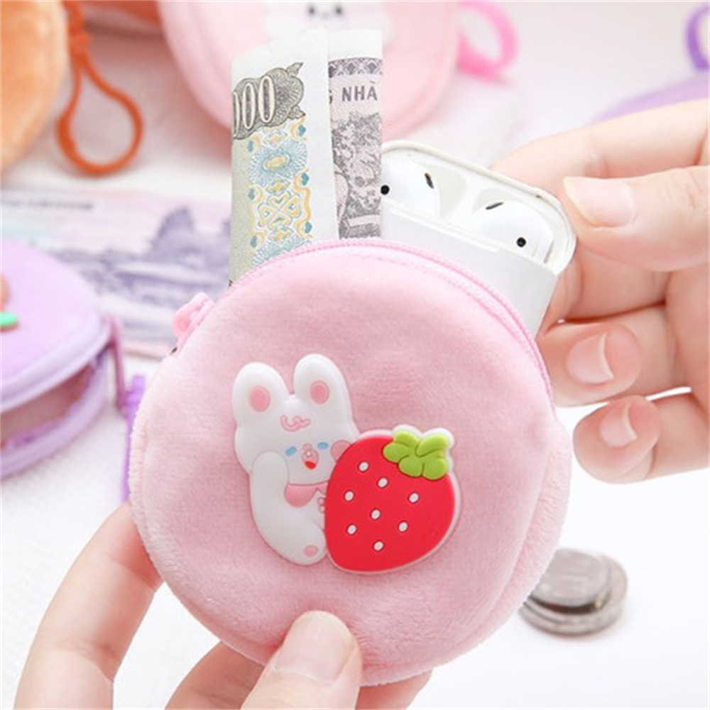 Cartoon Plush Coin Purse Girls - Kids Education Money ulasan dan harga